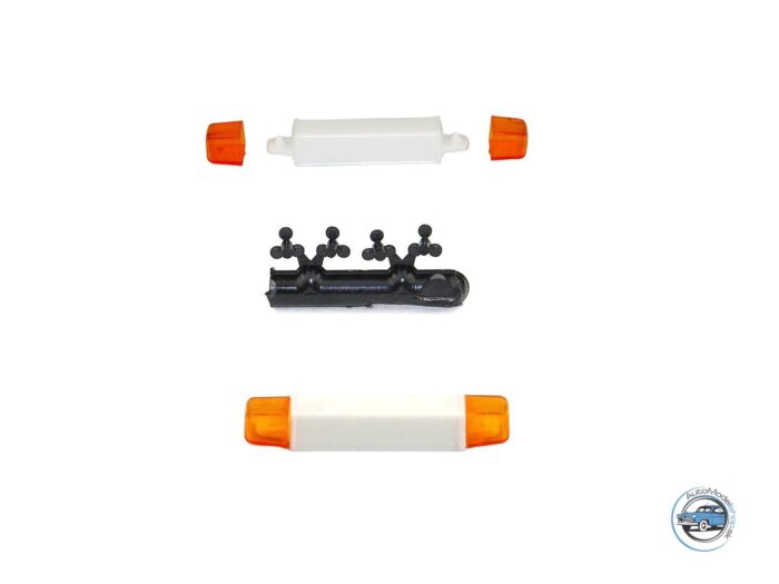 MAJÁK HELLA LIGHT-OLD – bielo-oranžový – 1:43 CAL