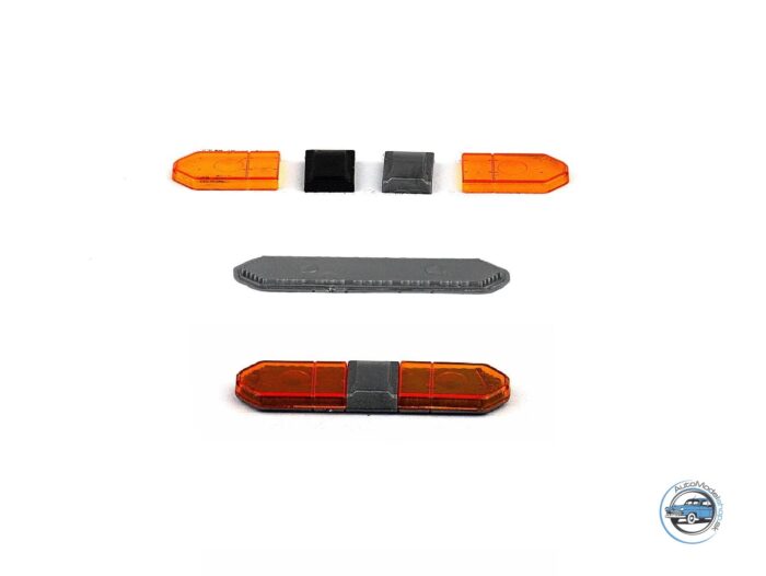 MAJÁK LEGION JULUEN so sirénou -oranžový – 1:43 CAL