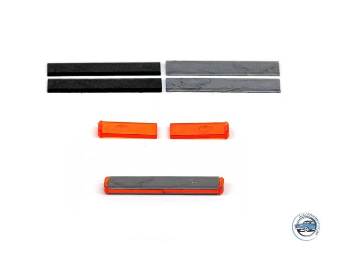 MAJÁK US POLICE - oranžový - 1:43 CAL