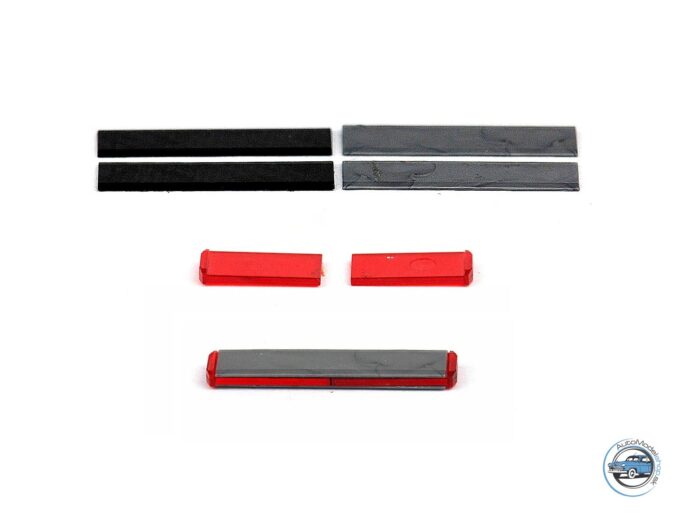 MAJÁK US POLICE - červený - 1:43 CAL