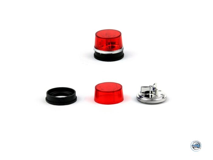 MAJÁK AZD 500 bez sirény - červený - 1:18 CAL