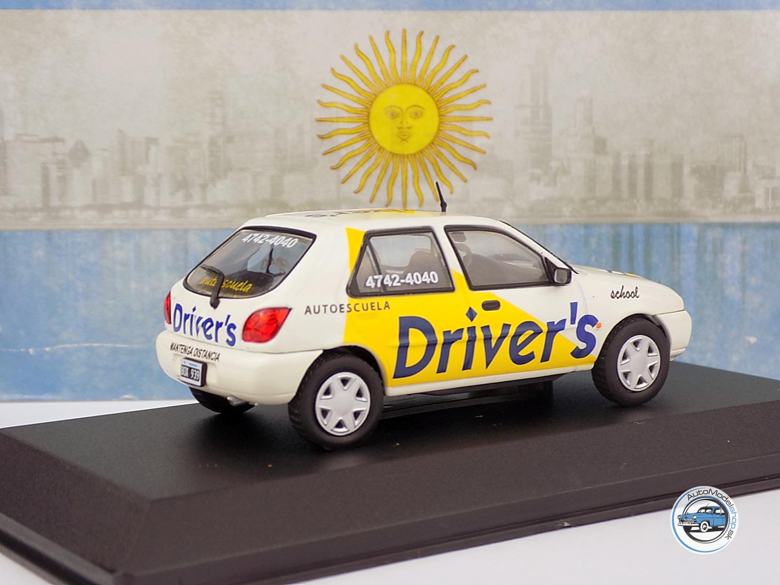 FORD FIESTA CLX 1997 -1:43 Altaya / Salvat Argentina – Obrázok 2