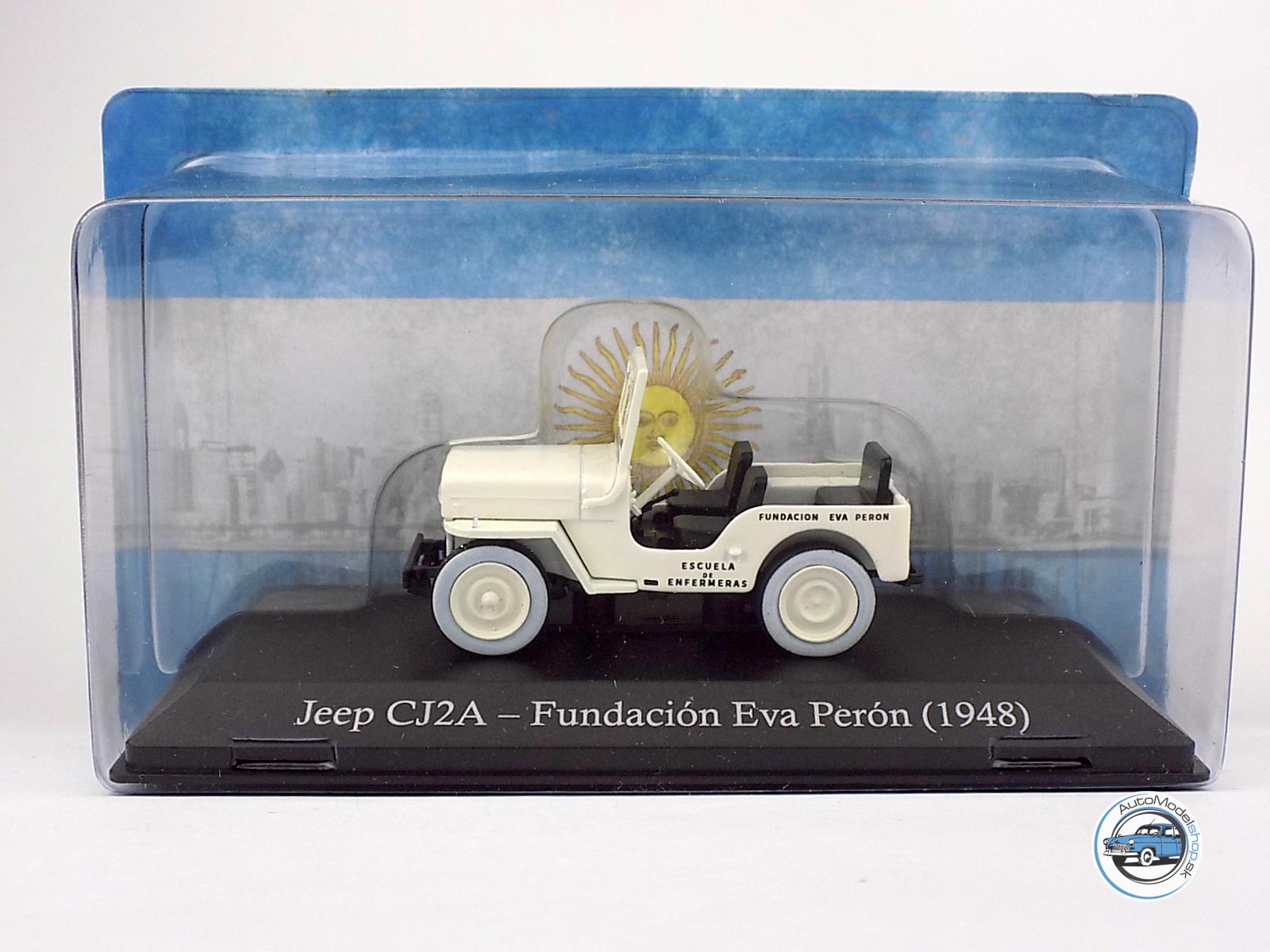 JEEP CJ2A - 1:43 Altaya / Salvat Argentina – Obrázok 3
