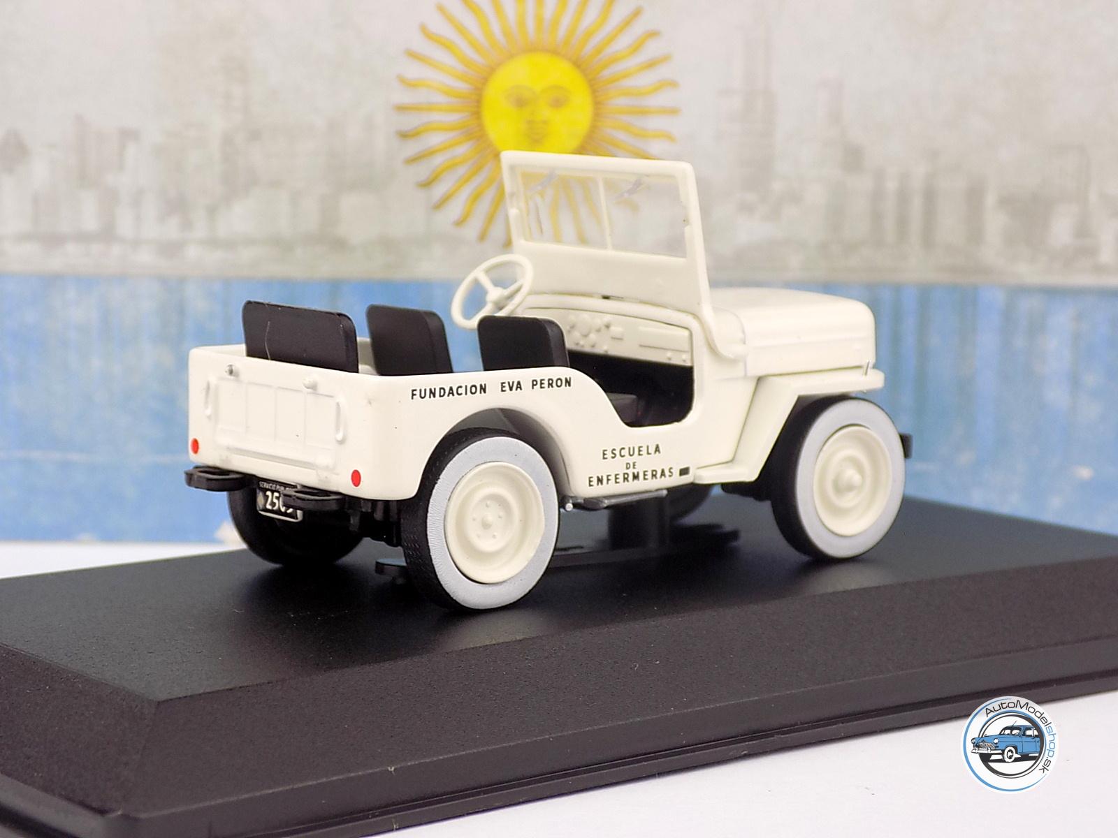 JEEP CJ2A - 1:43 Altaya / Salvat Argentina – Obrázok 2