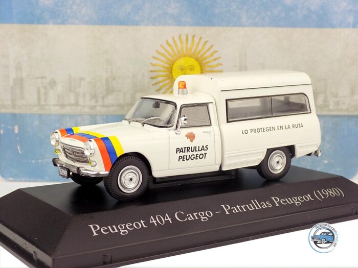 PEUGEOT 404 CARGO 1980 - 1:43 Altaya / Salvat Argentina
