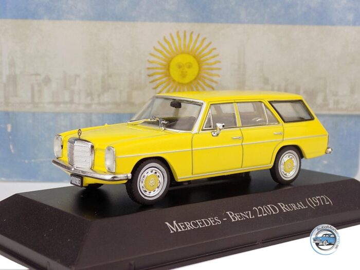 MERCEDES BENZ 220D 1972 -1:43 Altaya / Salvat Argentina