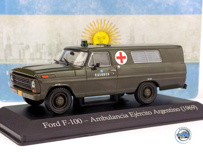 FORD F-100 AMBULANCE 1969 -1:43 Altaya / Salvat Argentina