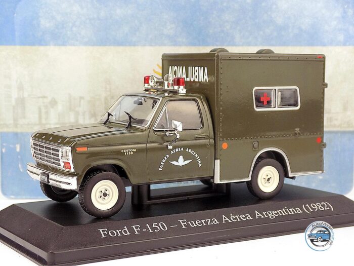 FORD F-150 AMBULANCE 1982 -1:43 Altaya / Salvat Argentina