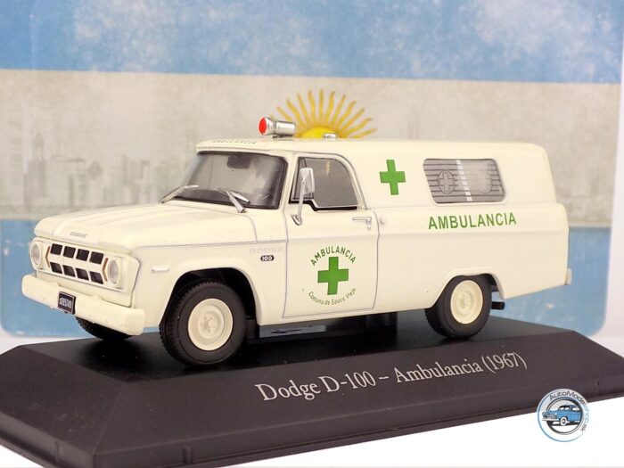 DODGE D100 AMBULANCE 1967  -1:43 Altaya / Salvat Argentina