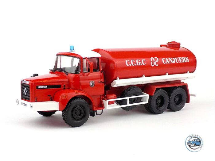 RENAULT VI GBH 280 6X6 CISTERNA HASIČI FRANCE 1984 - 1:43 DeA