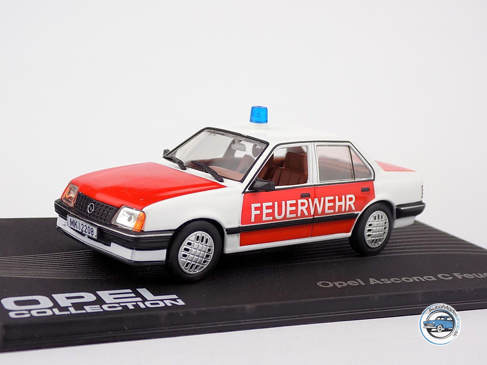 OPEL ASCONA HASIČI NEMECKO 1982 - 1:43 DeA – Obrázok 2