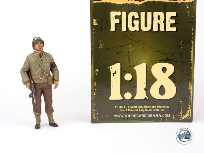 FIGURKA MILITARY POLICE US TYP3 - 1:18 AMERICAN DIORAMA