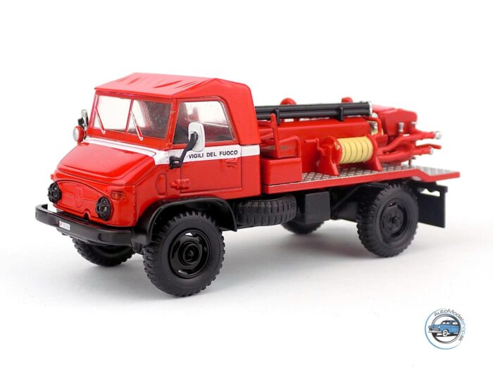 MERCEDES UNIMOG 404 LESNÝ ŠPECIAL HASIČI TALIANSKO 1960 - 1:43 DeA