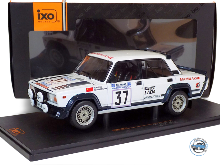 LADA 2105 VFTS (night version) N 37 RALLY ACROPOLIS 1983 H.OHU - T.DIENER - 1:18 IXO