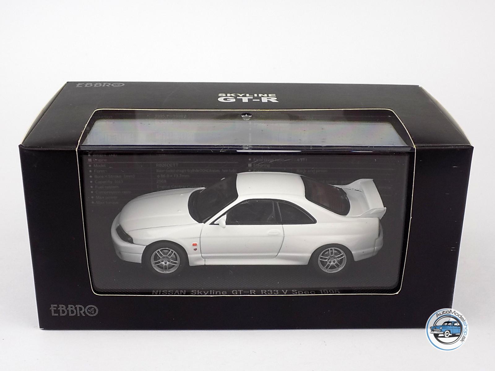 NISSAN SKYLINE GT-R R33 V SPEC 1995 - 1:43 EBBRO – Obrázok 4