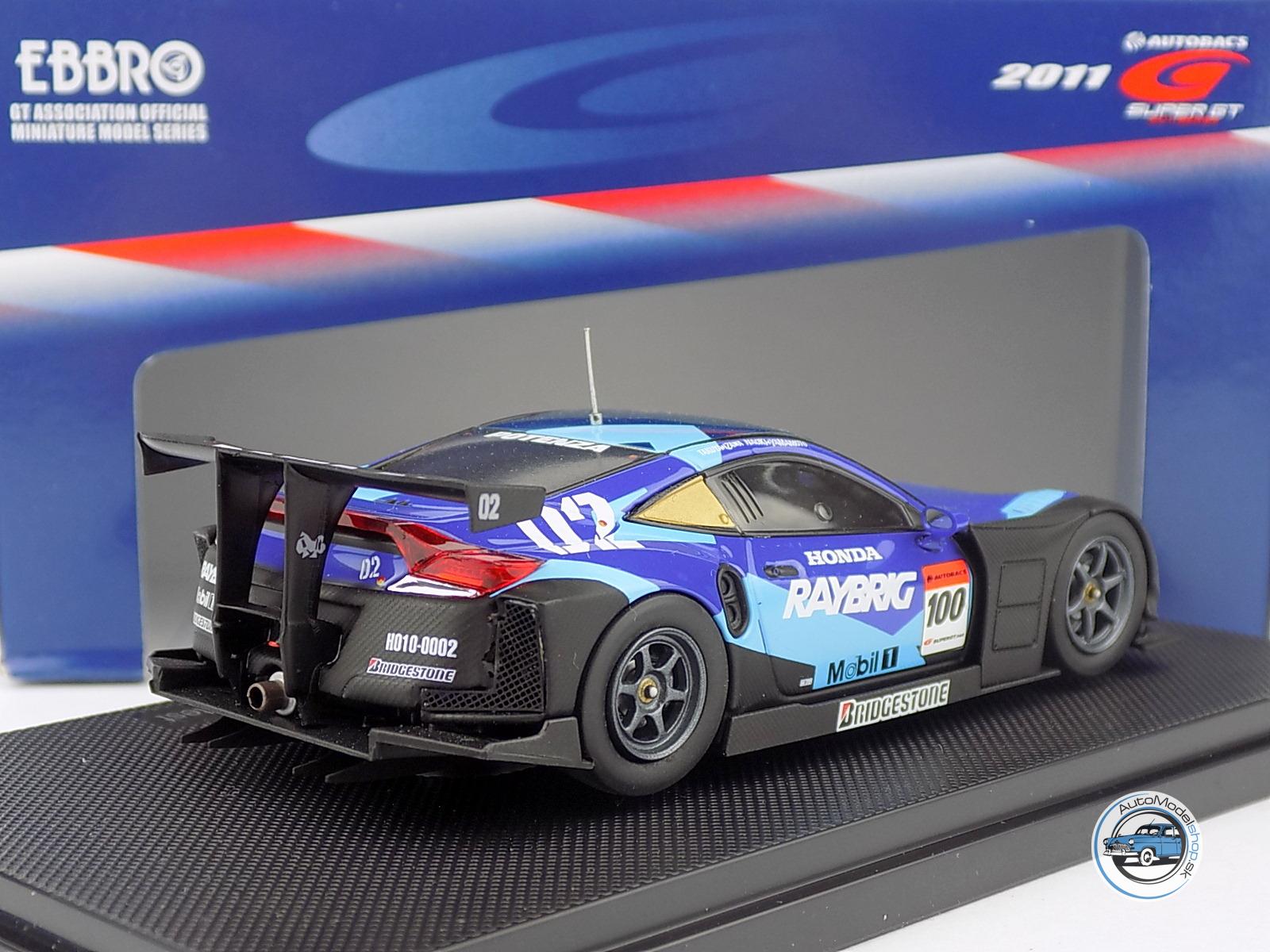 HONDA HSV-010 SUPER GT500 RAYBRING 2011 - 1:43 EBBRO – Obrázok 2