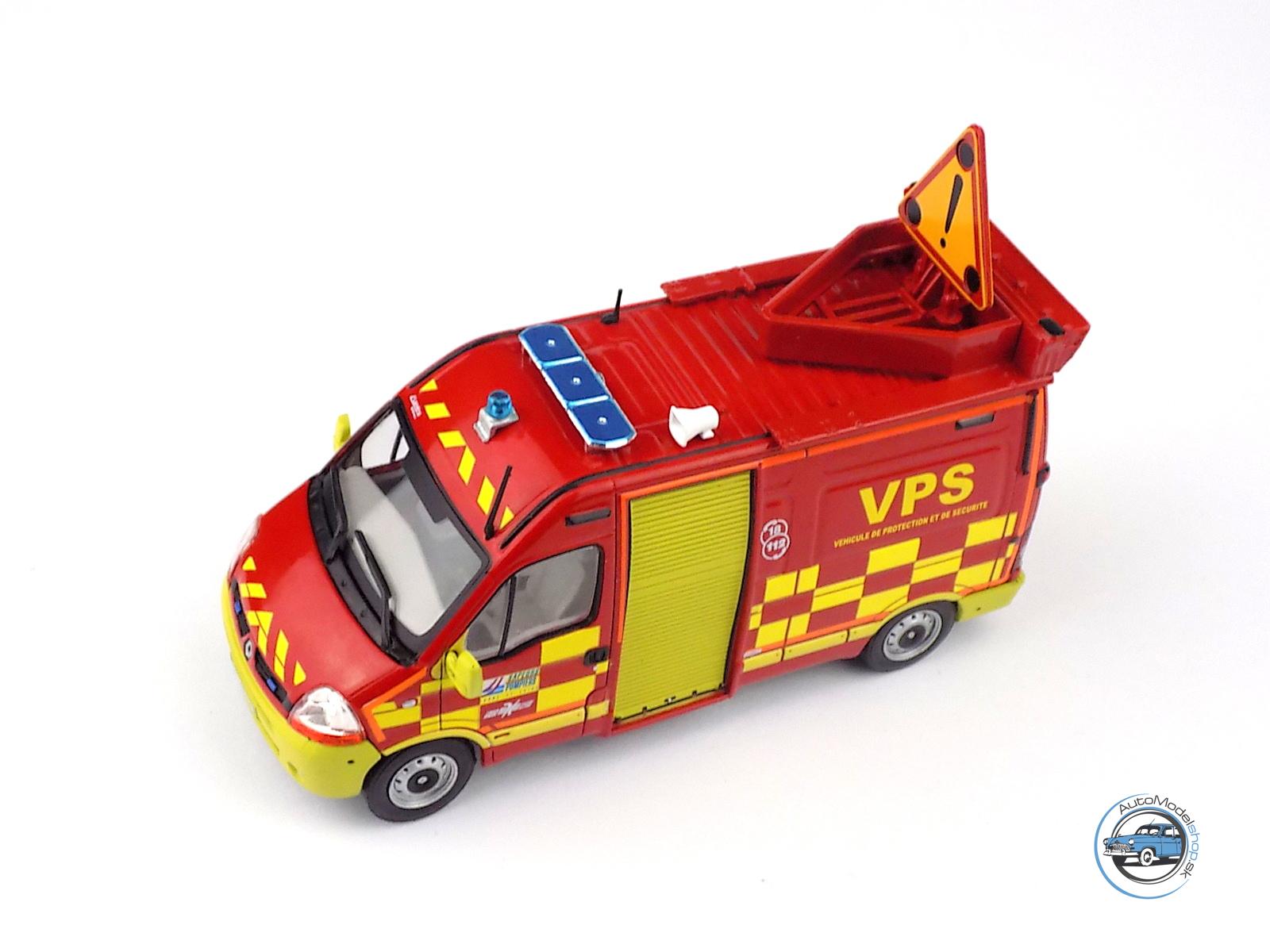 RENAULT MASTER - ASISTENTČNÉ VOZIDLO PRI DOPRAVNÝCH NEHODÁCH - HASIČI 2003 - 1:43 DeA – Obrázok 3