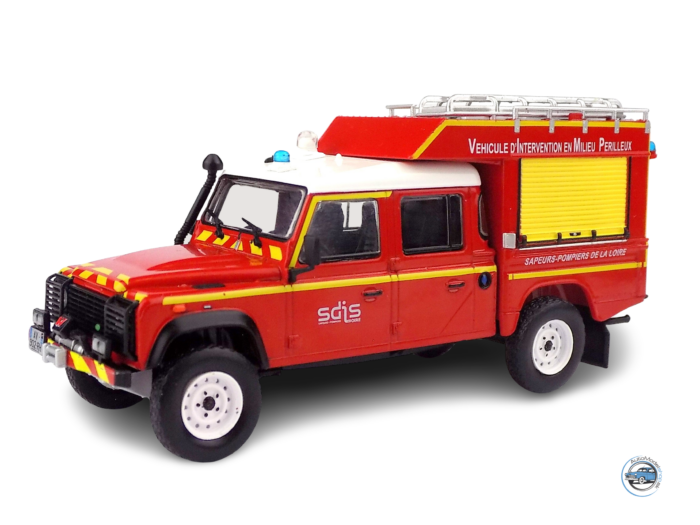 LAND ROVER DEFENDER 130 HASIČI 1986 - 1:43 DeA