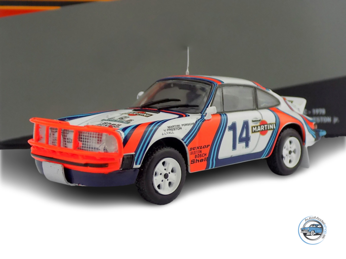 PORSCHE 911 SC 1978 - SAFARI RALLY - 1:43 IXO/DeA