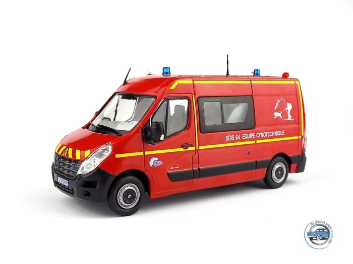 RENAULT MASTER SDIS 6 HASIČI - KYNOLOGISKÁ ZACHRANNÁ SLUŽBA 2014 - 1:43 DeA