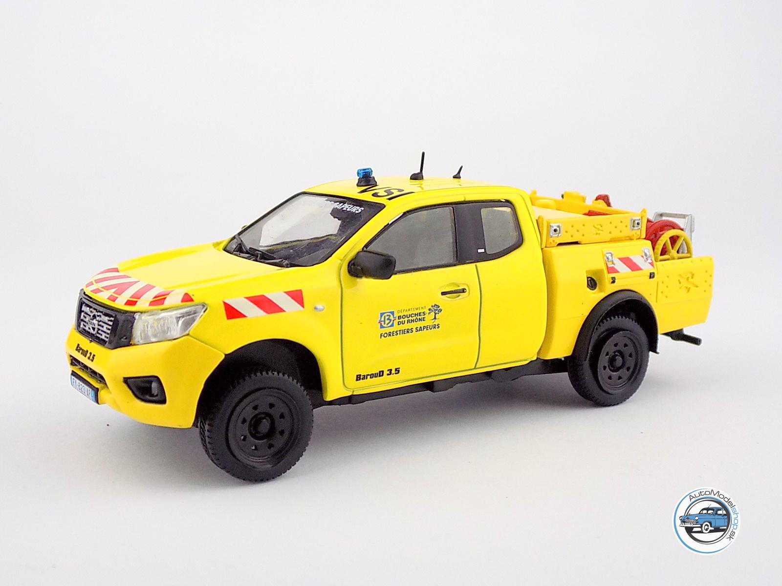 NISSAN BAROUD 3,5L PICK-UP VPF HASIČI 2015 - 1:43 DeA – Obrázok 2