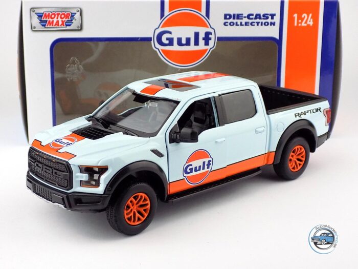 FORD F-150 RAPTOR GULF 2017 - 1:24 MOTORMAX