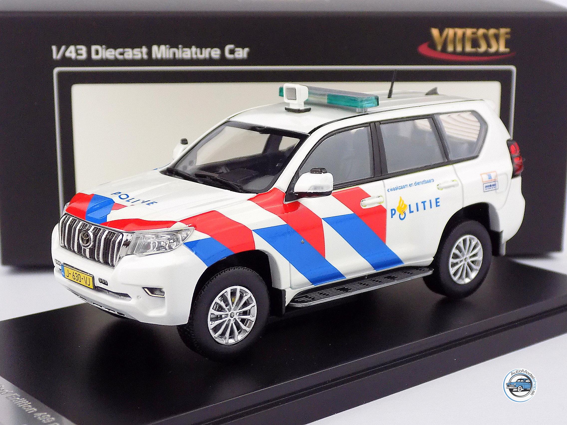 TOYOTA LAND CRUISER PRADO 2018 Polícia Holandsko- 1:43 Vitesse