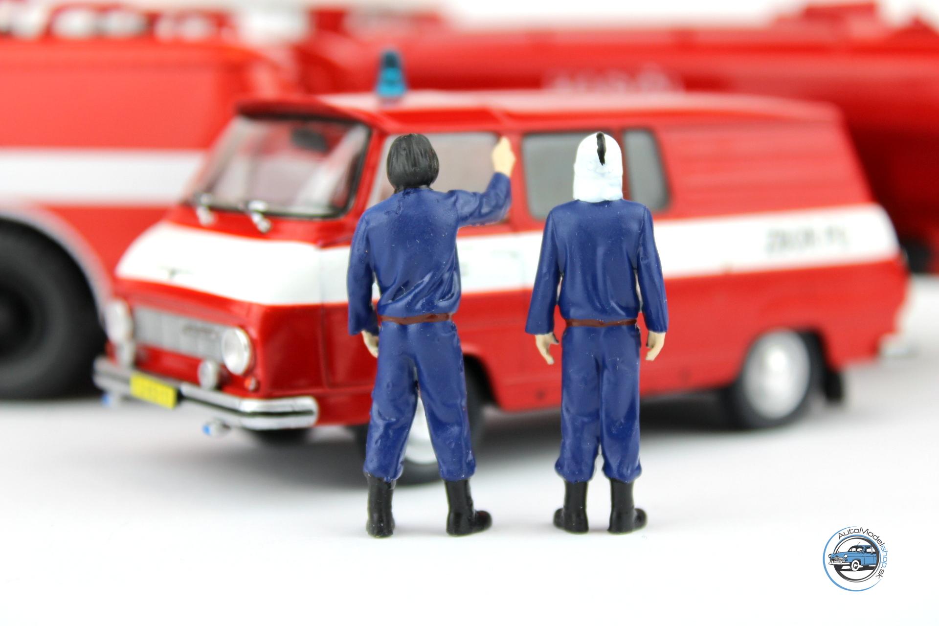 Dvojset figúrok z edície HASIČI - set1 1:43 – Obrázok 2