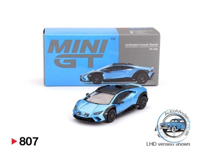 Lamborghini Huracán Sterrato Blu Aegir - 1:64 MiniGT