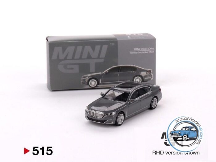 BMW 750Li xDrive Bernina Grey - 1:64 MiniGT
