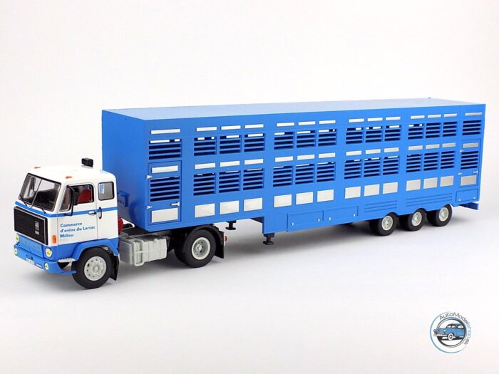 TRUCK VOLVO F89 + NAVES NA PREPRAVU ZVIERAT – 1:43 ALTAYA
