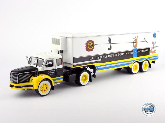 TRUCK BERLIET TLR 10M + CHLADIARENSKÝ NÁVES 1956  – 1:43 ALTAYA