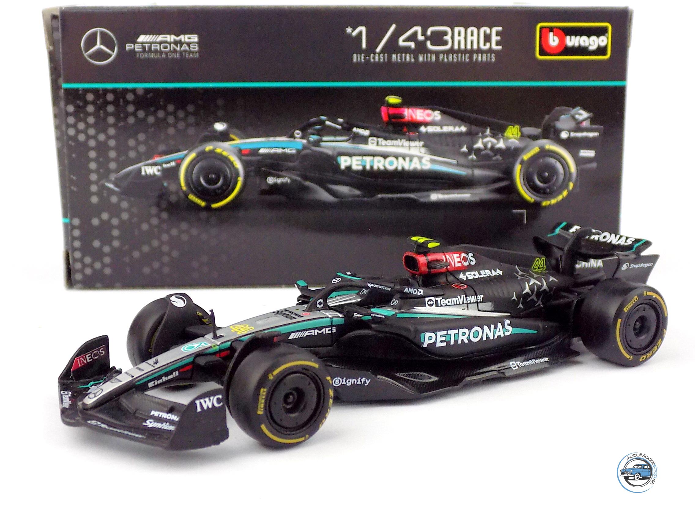 MERCEDES GP F1 W15 EQ PERFORMANCE TEAM AMG PETRONAS MOTORSPORT N 44 SEZÓNA 2024 LEWIS HAMILTON - 1:43 BBURAGO