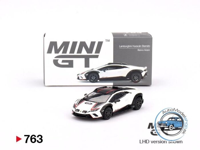 Lamborghini Huracán Sterrato Bianco Asopo - 1:64 MiniGT