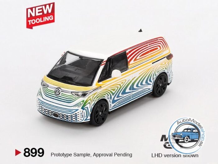 Volkswagen ID. Buzz Prototyp „Dúha“ - 1:64 MiniGT