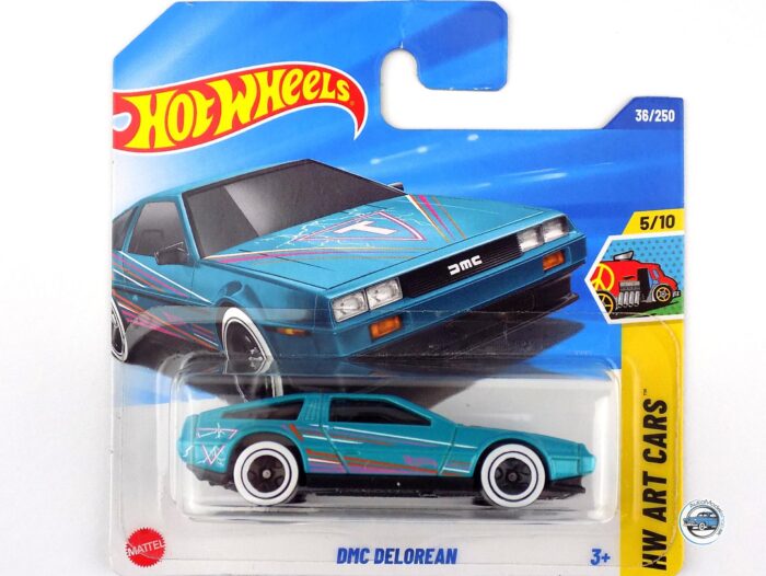 DMC DELOREAN - 1:64 HOT WHEELS