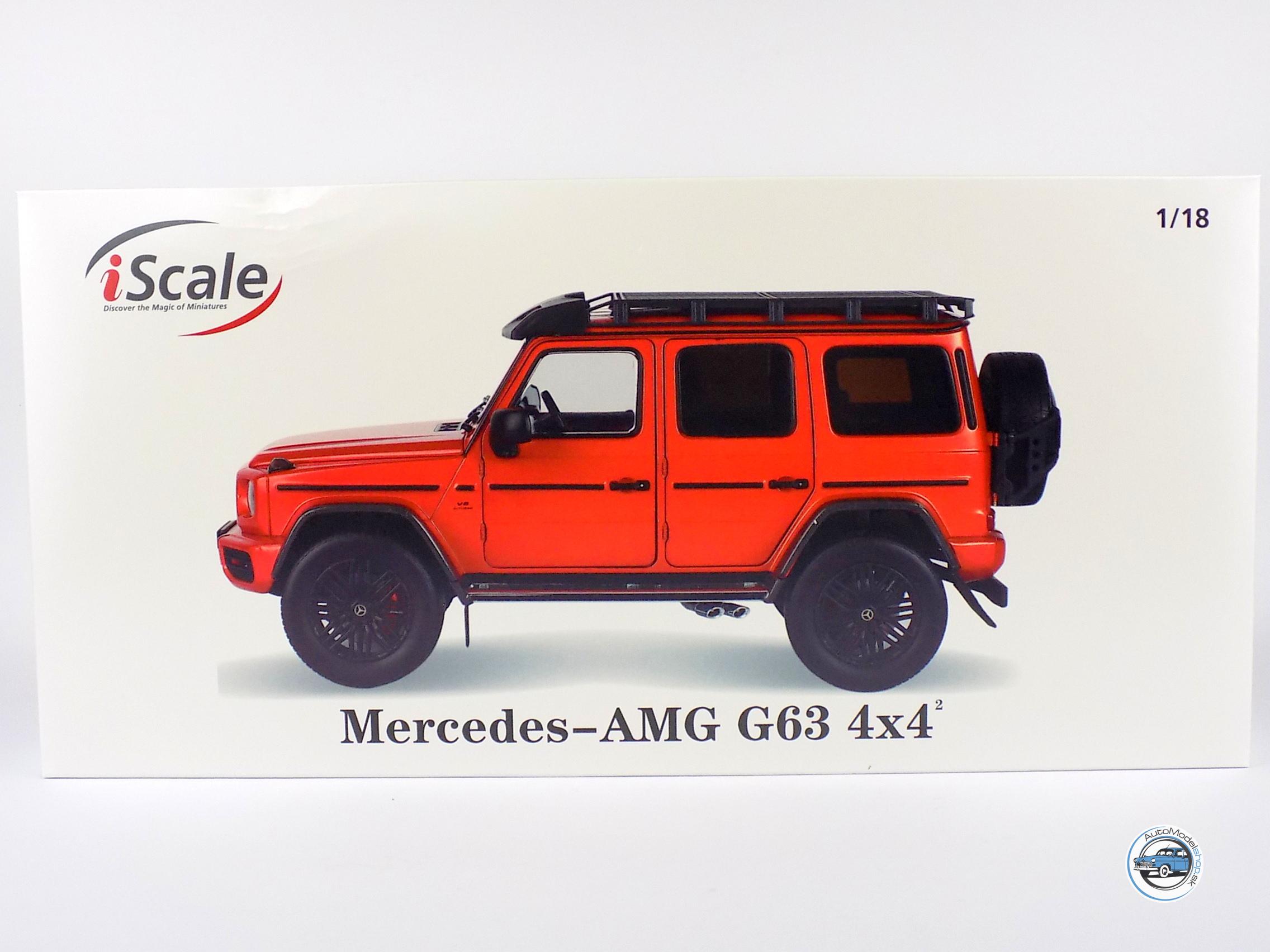 MERCEDES BENZ G G63 AMG V8 BITURBO 4×4² (W463) 2022 - 1:18 Iscale – Obrázok 16