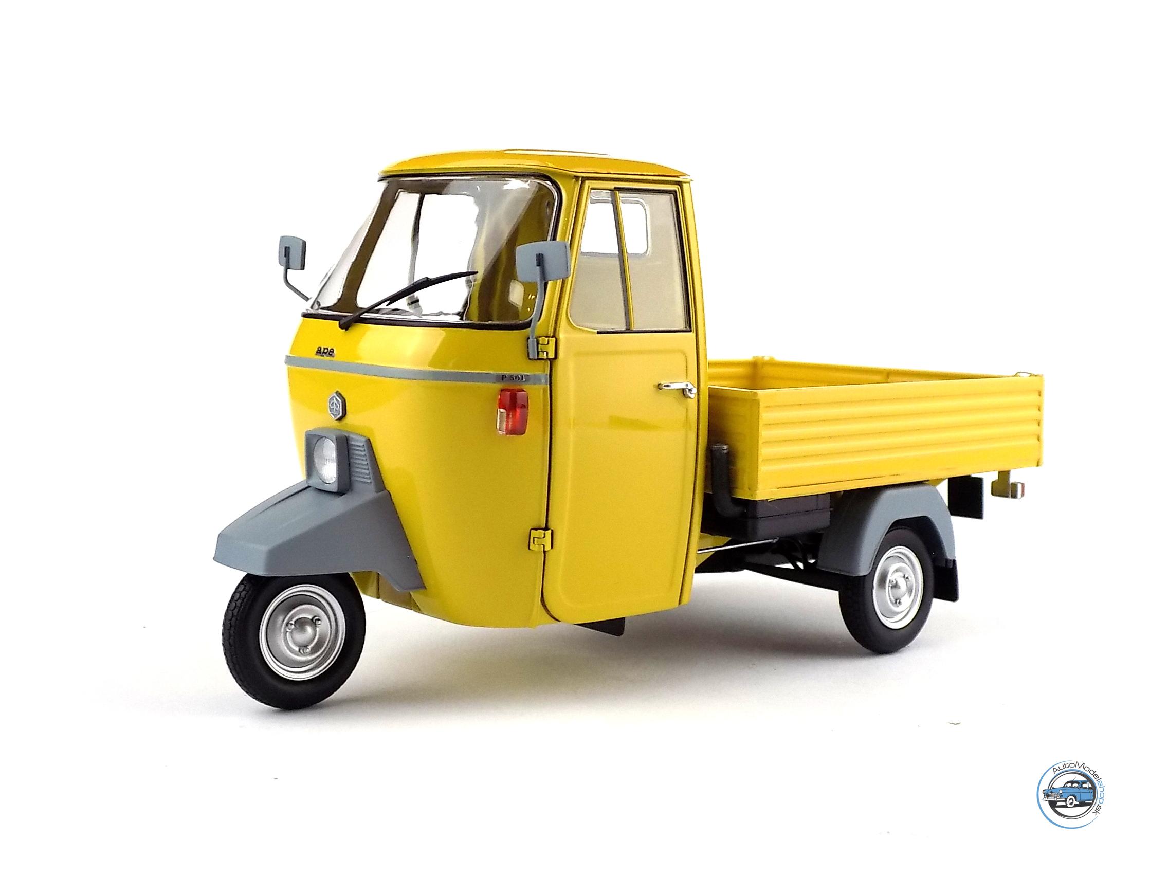 PIAGGIO APE P501 1979 S VITRÍNOU - 1:18 MITICA – Obrázok 2