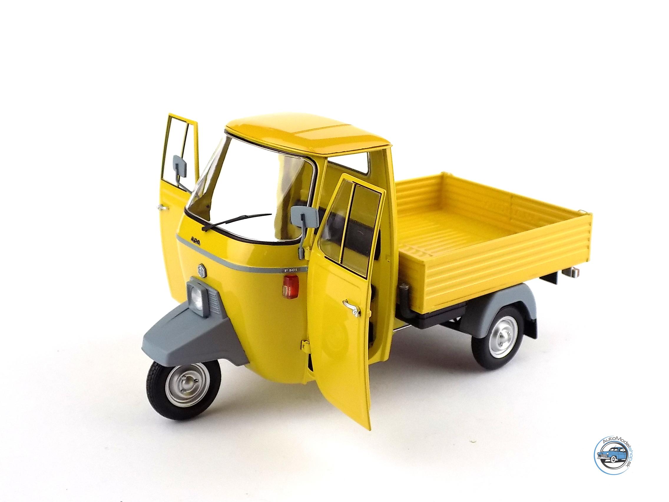 PIAGGIO APE P501 1979 S VITRÍNOU - 1:18 MITICA – Obrázok 5