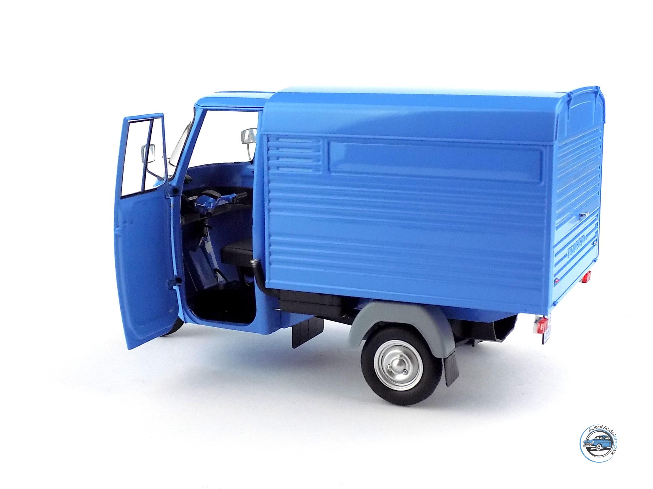PIAGGIO DODÁVKA APE P501 ZATVORENÁ 1979 S VITRÍNOU - 1:18 MITICA – Obrázok 4