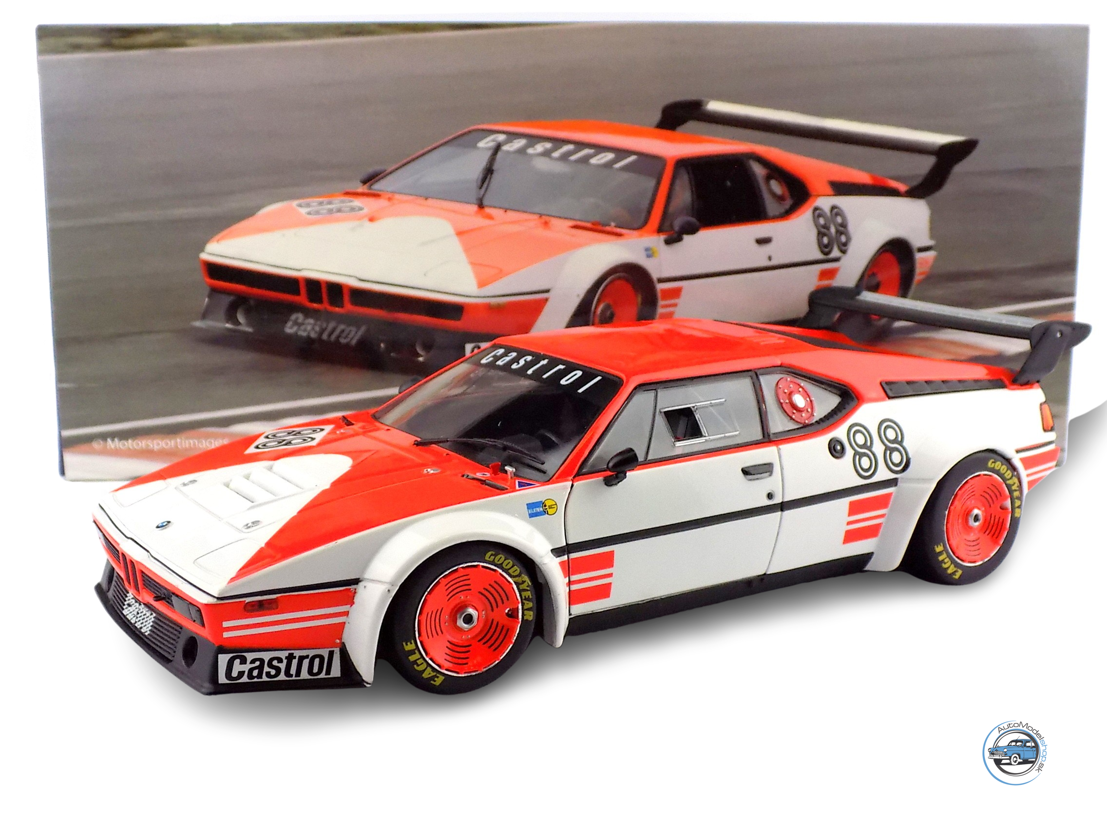 BMW M1 (E26) TEAM GS N 88 PROCAR SERIES 1980 JOHN WATSON - 1:18 WERK83