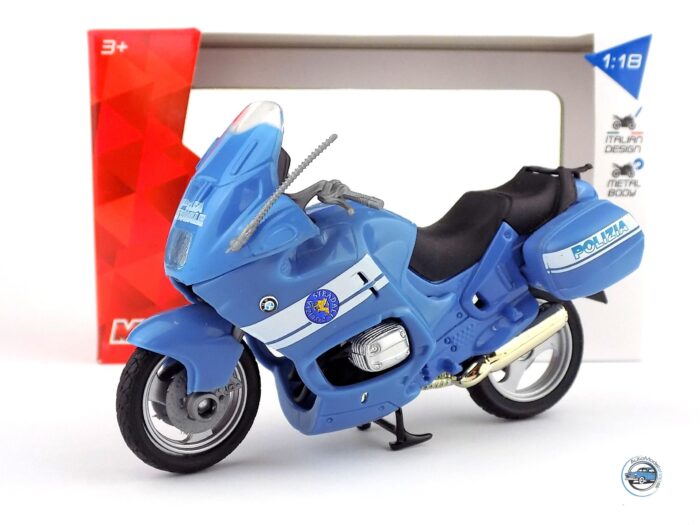 BMW  R1200RT POLIZIA 2001 - 1:18 MONDO MOTORS