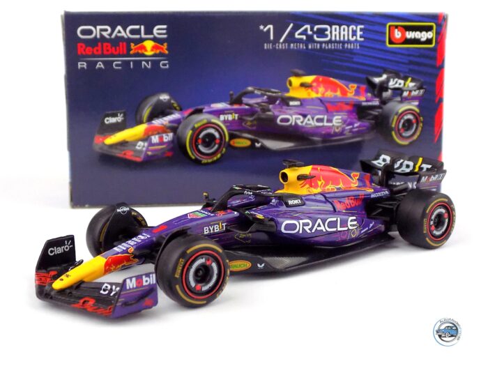 F1 RED BULL RB19 VC LAS VEGAS - MAX VERSTAPPEN 2023 - 1:43 BBURAGO