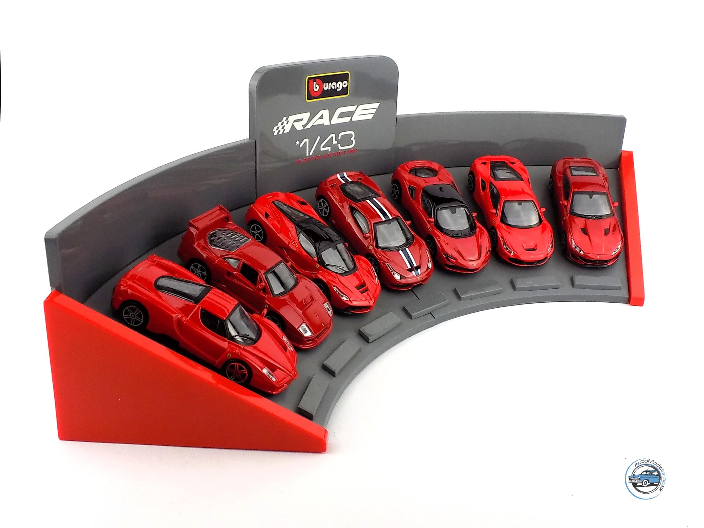 Sada 7x Ferrari - 1:43 Bburago – Obrázok 3