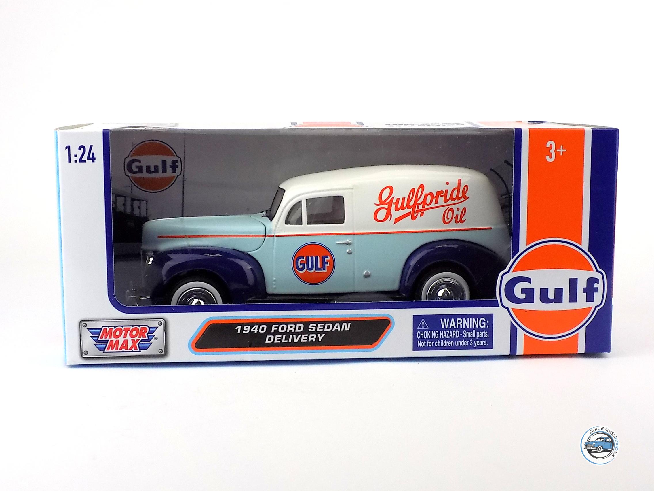 FORD SEDAN GULF 1940 - 1:24 MOTORMAX – Obrázok 5