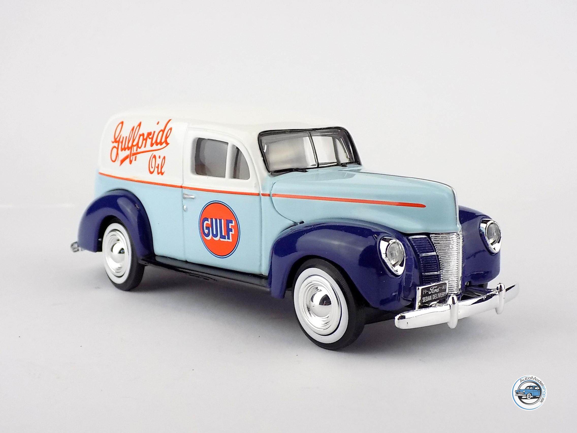 FORD SEDAN GULF 1940 - 1:24 MOTORMAX – Obrázok 3