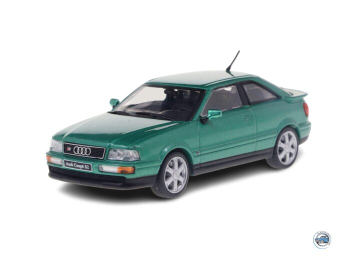 AUDI COUPE S2 CRICKETGRUEN 1994 - 1:43 SOLIDO