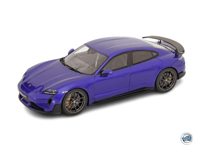 PORSCHE TAYCAN TURBO GT PURPLE SKY METALIC 2023 - 1:18 GT SPIRIT
