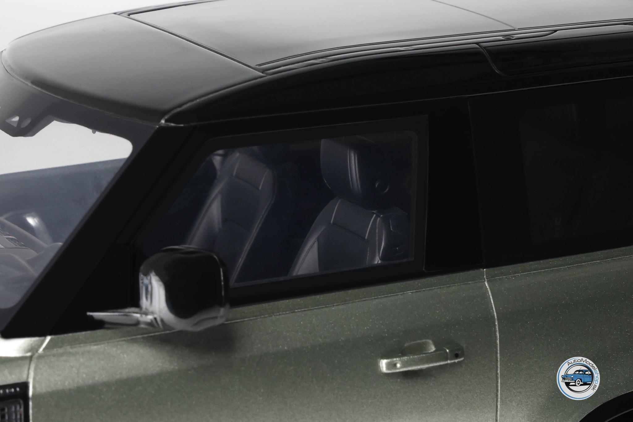 LAND ROVER DEFENDER P400 X DYNAMIC HSE PANGEA GREEN 2021 - 1:18 GT SPIRIT – Obrázok 9