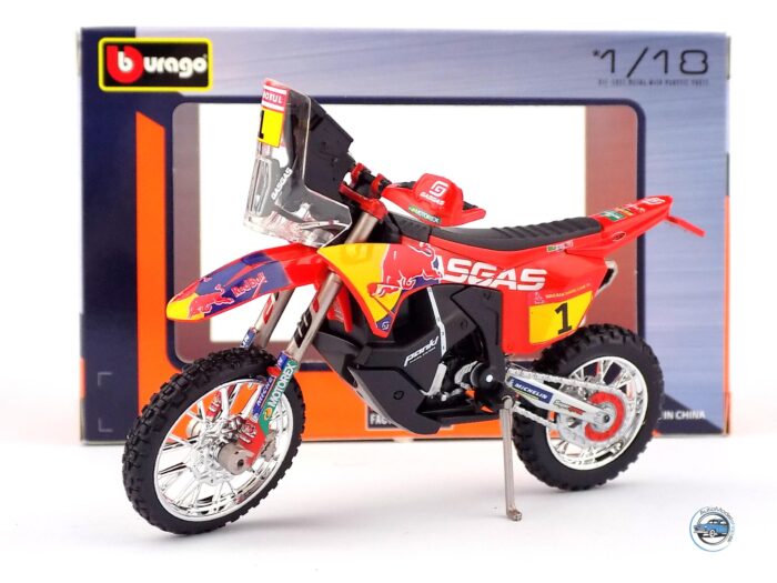 KTM RX450F TÍM RED BULL GASGAS RACING N 1 RALLY DAKAR 2023 SAM SUNDERLAND - 1:18 BBURAGO